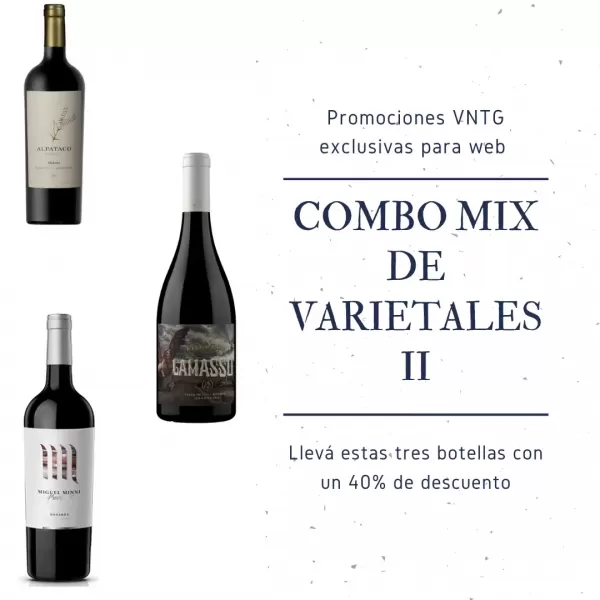 Combo Mix De Varietales Ii X3 Botellas