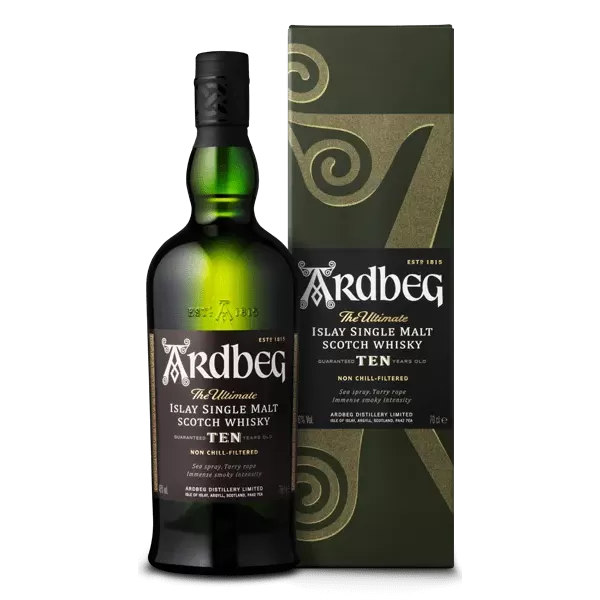 Whisky Ardberg 10 Años