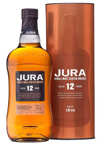 Whisky Jura Single Malt 12 Años