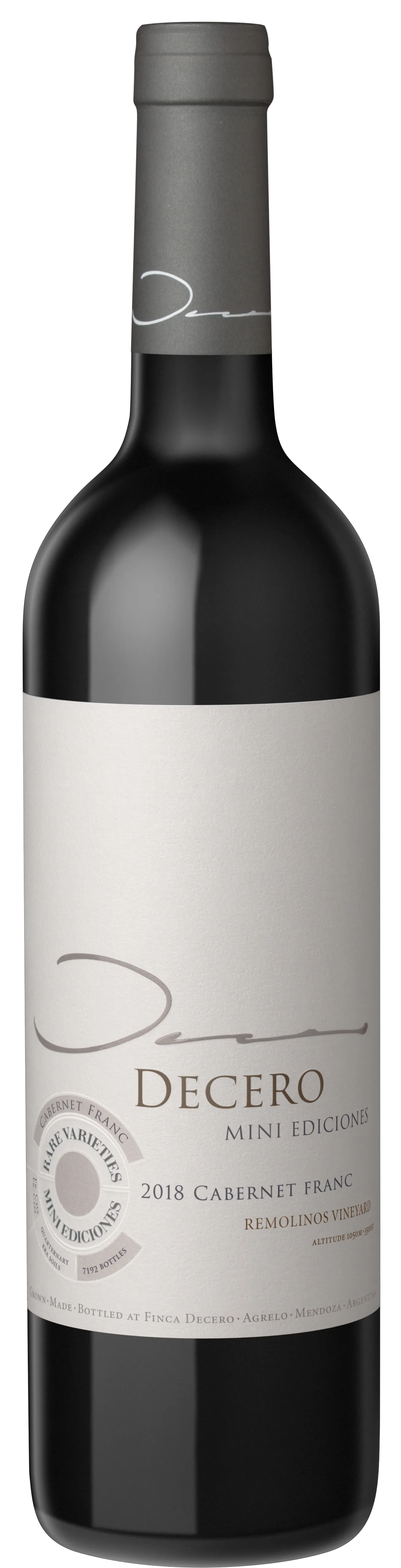 Finca Decero Mini Ediciones Cabernet Franc